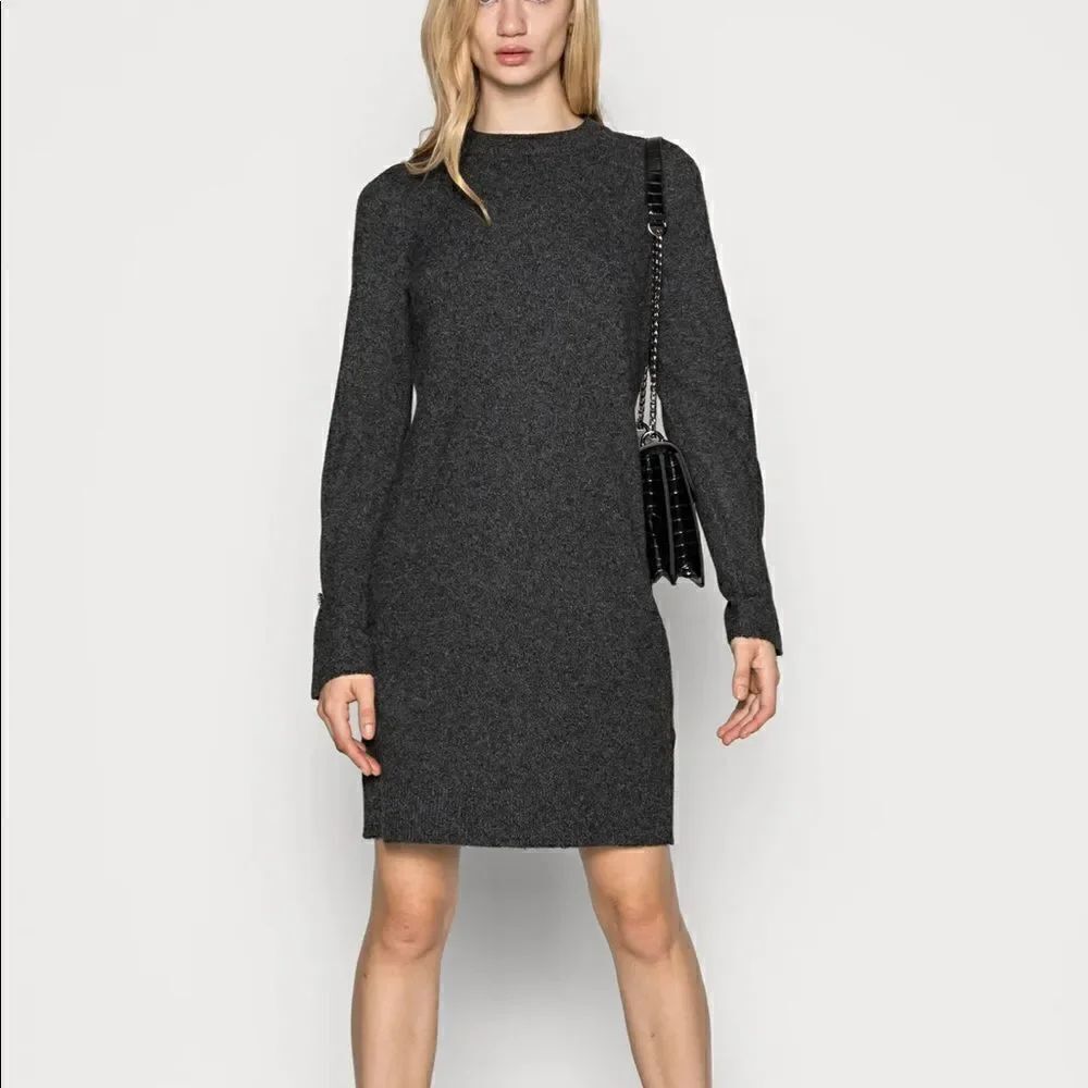 VERO MODA - O NECK ABOVE KNEE DRESS - Jumper dress